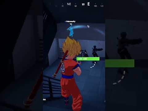GOKU KILL IN FORNITE – fornite con goku #epicgames #epicpartner #fornite