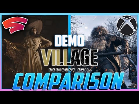 Google Stadia vs Xbox Series X 4K –  Resident Evil: Village Demo Comparison