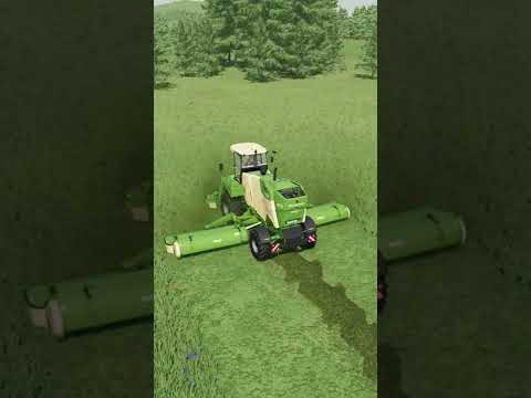 Grass work🚜 Farming Simulator 22 #Shorts