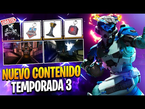 GRATIS!! SE REVELA CONTENIDO DE LA TEMPORADA 3 EN HALO INFINITE! NUEVOS ACCESORIOS Y MAPAS!
