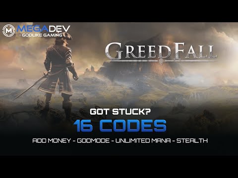 GREEDFALL Cheats: Add Money, Godmode, Unlimited Mana, Stealth, … | Trainer by MegaDev