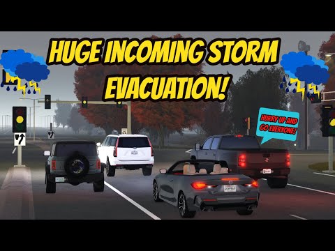 Greenville, Wisc Roblox l Fog Storm City EVACUATION Update Roleplay