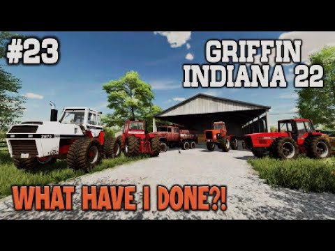 GRIFFIN INDIANA 22 | FS22 | #23 | OH, WHAT HAVE I DONE?! | Farming Simulator 22 PS5 Let’s Play.