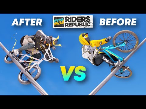 GRINDS Before and After the BMX Update (Riders Republic)