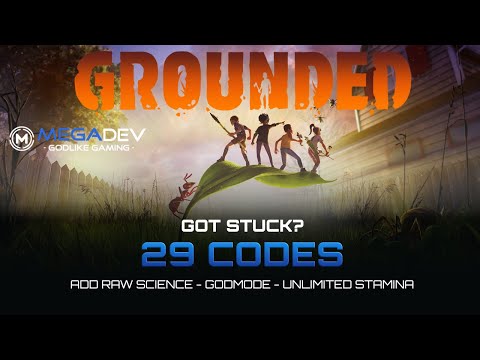 GROUNDED Cheats: Add Raw Science, Godmode, Unlimited Jumps, … | Trainer by MegaDev