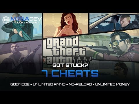 GTA IV CHEATS: Godmode, Unlimited Ammo, … | Trainer by MegaDev