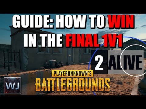 GUIDE: How to CONSISTENTLY WIN the final 1v1 in PLAYERUNKNOWN's BATTLEGROUNDS (PUBG)