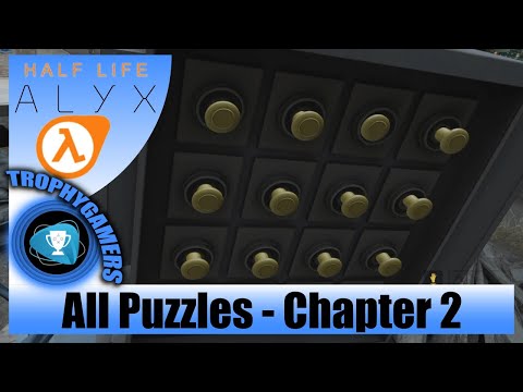 Half Life Alyx – All Puzzles Solved Chapter 2 The Quarantine Zone