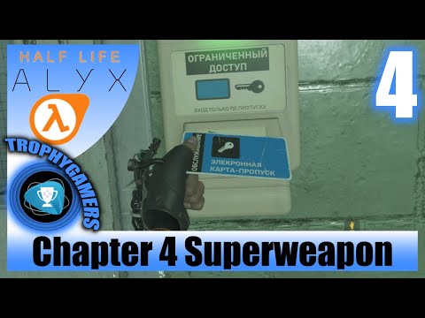 Half Life Alyx – Chapter 4 Superweapon – Blue Keycard Location – Oculus Rift S VR Gameplay