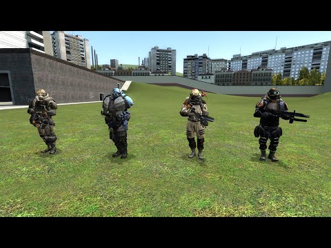 Half Life Alyx Combine SNPC's (Garry's Mod)