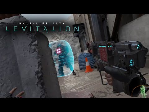 Half-Life Alyx Levitation Mod Gameplay Trailer | PC Gaming Show