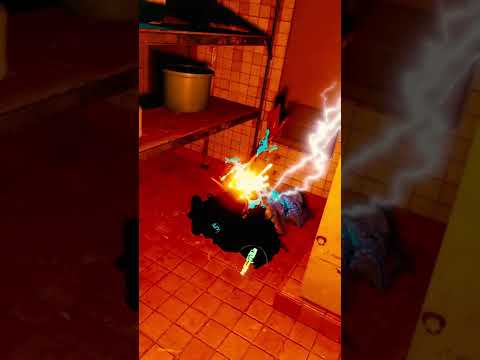 Half Life Alyx VR стрельба и электро хедкраб.