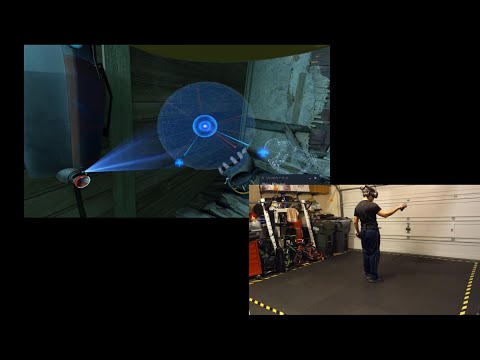 Half Life: Alyx VR – Untethered in Large Roomscale – Index Controllers