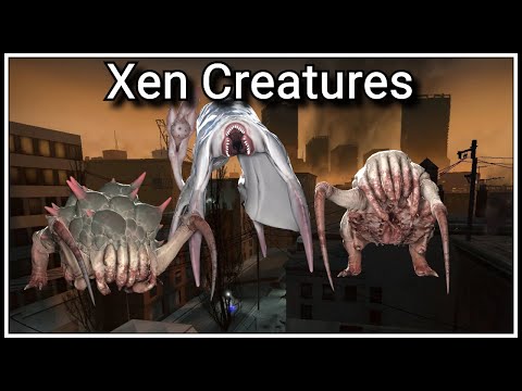Half-Life: Alyx – Xen Creature Models (4K, 60fps, Source 2)