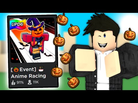 Halloween Event Geldi! | Roblox Anime Race Clicker