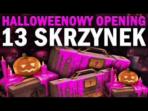 Halloweenowy OPENING 13 Skrzynek w Team Fortress 2! [UNUSUAL]