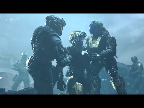 Halo Infinite – Noble 6 Meets Lone Wolves Cutscene