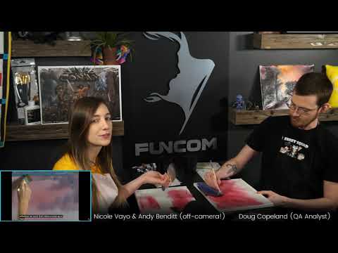 Happy Little Accidents – Funcom Art Stream ft. Doug Copeland – QA Analyst