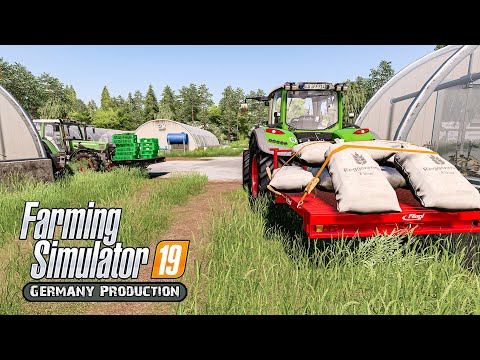 Harvesting Lettuce, Making Flour… ★ Farming Simulator 2019 Timelapse ★ Hof Bergmann ★ 10