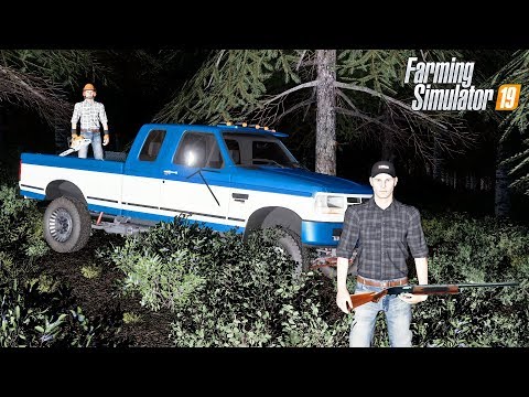HAUNTED CAMPING WITH THE CHAINSAW MASSACRE! (ROLEPLAY) | FARMING SIMULATOR 2019