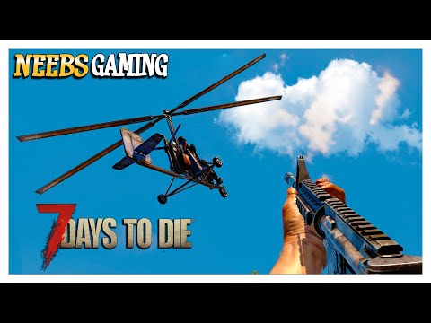 Helicopter Rescue – 7 Days to Die Darkness Falls Mod Ep 28