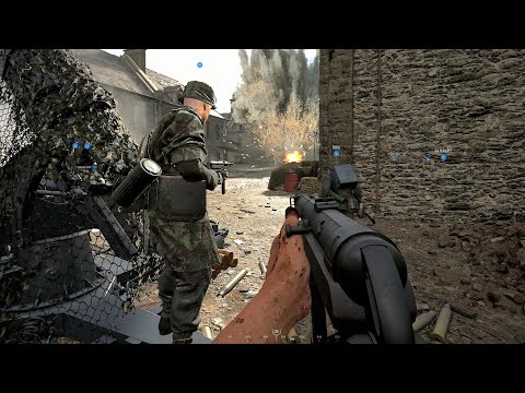 Hell Let Loose: Carentan – Warfare Gameplay [1440p 60FPS]