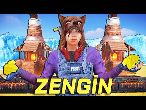 HİÇ BU KADAR KÜKÜRT DOLU EV GÖRMEDİM !(EFSANE RAİDLER ve 50.000 KÜKÜRT) Rust Türkçe Hardcore Bölüm 2