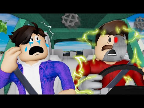 His Dad Was Secretly A Robot! A Roblox Movie