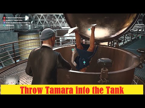 Hitman 3 Primary Fermentation – Throw Tamara in the Fermentation Tank challenge (The Tour)