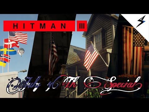 Hitman 3 | Which Hitman Map has The Most American Flags? July 4th Special