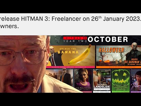 Hitman 3’s October Roadmap is a thing that exists.