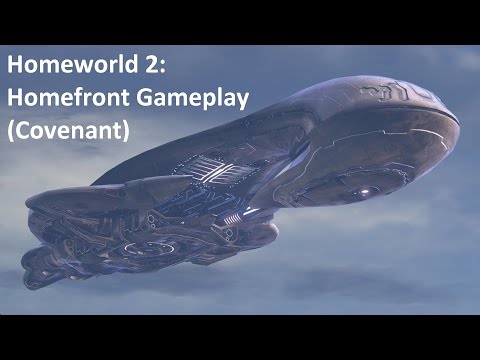 Homeworld 2: Homefront mod gameplay (Covenant)