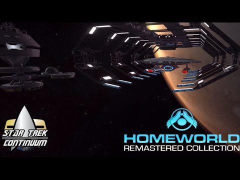 Homeworld 2 remastered, Star trek mod. #homeworld2 #gameplay #startrek
