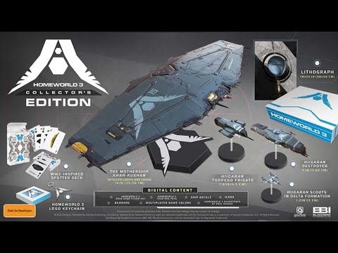 Homeworld 3 Collector's Edition is EXPENSIVE!!!😩😩😩