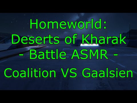 Homeworld: Deserts of Kharak – Battle ASMR – Coalition VS Gaalsien