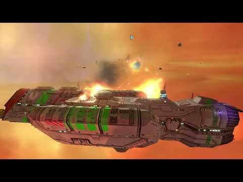 Homeworld Remastered – 10 Vaygr Assault Frigates VS 2 Vaygr Destroyers