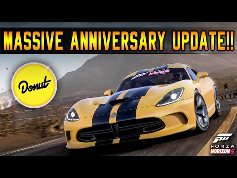 Horizon 5 Tenth Anniversary MEGA Update! | Buildable Cities, New Rims & Much, Much More!!