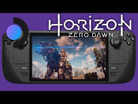 Horizon Zero Dawn Epic Games Store Steam OS Steam Deck Gameplay