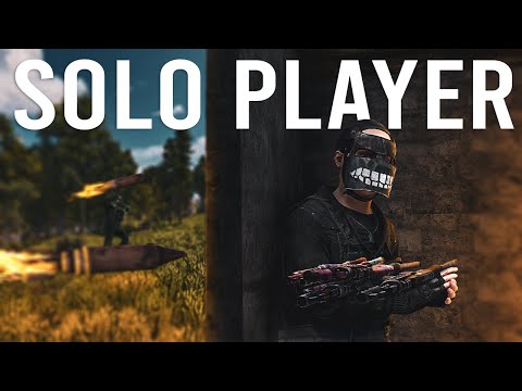HOW A 18,000 HOUR SOLO PLAYS ALONG ZERGS in RUST!