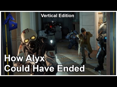 How Half-Life: Alyx Could Have Ended