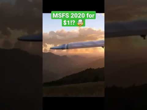 how I got @Microsoft Flight Simulator for just $1 🤯 #msfs2020 #viral #shorts #flightsim #gaming