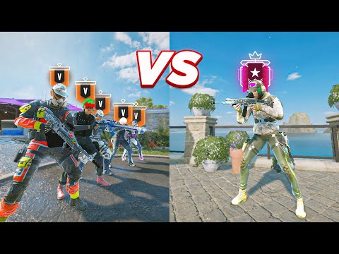 How Many Coppers Does It Take To Beat 1 Champion In Rainbow Six Siege?