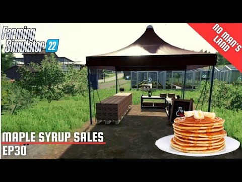 HOW MUCH WILL MAPLE SYRUP SELL FOR || Farming Simulator 22 No Man's Land ep30