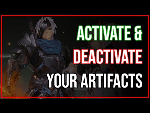 How to Activate / Deactivate Artifacts [Tales of Arise] #shorts