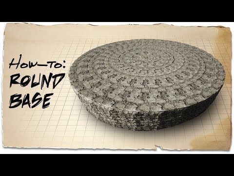 How to build a circle base | ARK: Survival Evolved | Building Tips