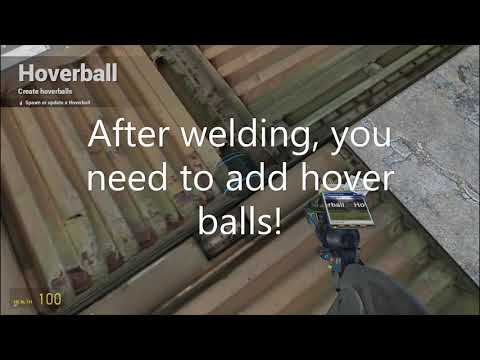 How to build a hover base in GMod (Gary's Mod)