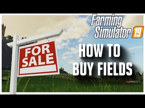 How to buy fields in Farming Simulator 2019