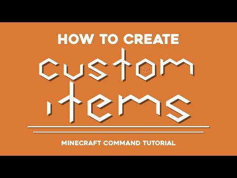 How to create Custom Items in Minecraft 1.14 (Custom Model Data)