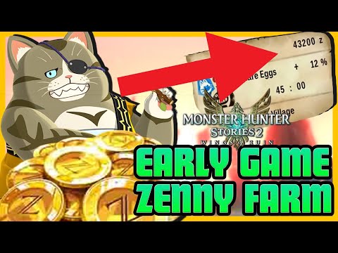 HOW TO FARM ZENNY EARLY GAME FAST! – Monster Hunter Stories 2