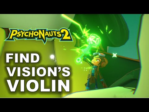 How to Find Vision's Violin | PSI King's Sensorium | Psychonauts 2